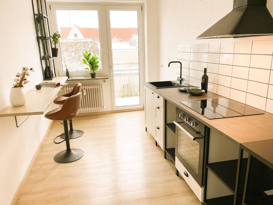 Altstadt-Wohnung Im Weidener Zentrum Вайден Экстерьер фото
